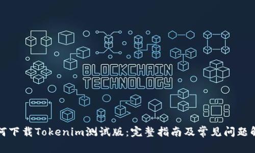 如何下载Tokenim测试版：完整指南及常见问题解答