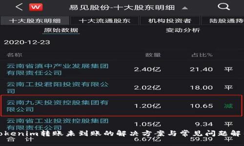 Tokenim转账未到账的解决方案与常见问题解析