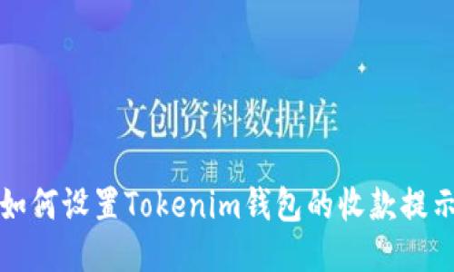 如何设置Tokenim钱包的收款提示